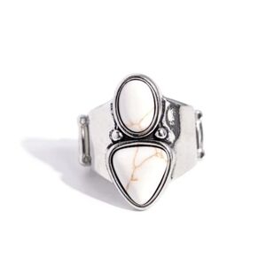 Desert Destination White Ring Stretchy Band 6-10